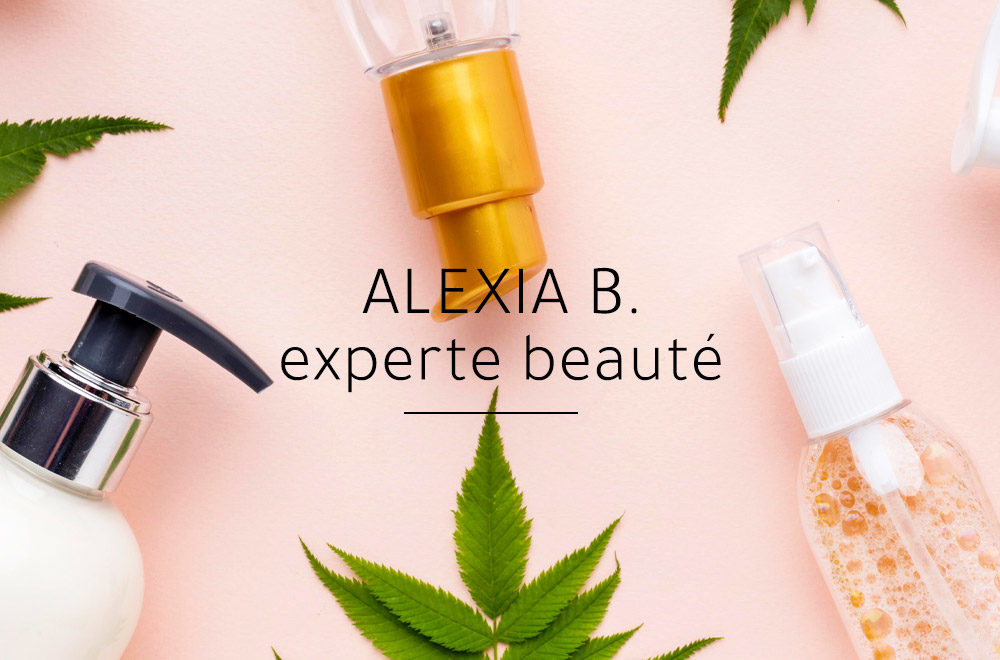 Bannière réseaux sociaux et site internet pour le salon de beauté Alexia B à Lyon, réalisation par le studio Exo+